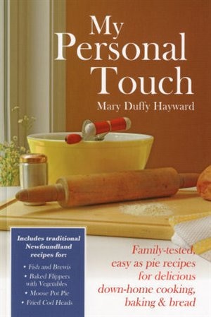 Front cover_My Personal Touch Cookbook