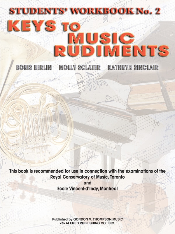 Front cover_Keys to Music Rudiments