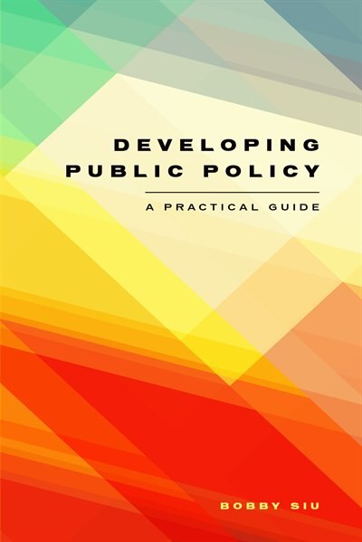 Front cover_Developing Public Policy
