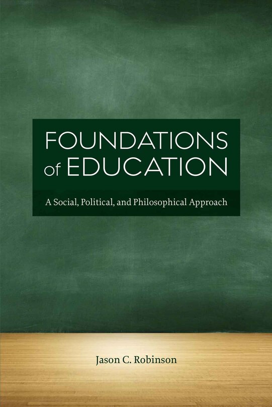 Front cover_Foundations of Education