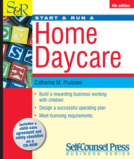 Front cover_Start & Run a Home Daycare