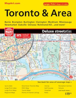 Toronto & Area Street Atlas: Toronto & Area