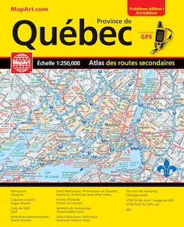Front cover_Quebec Province Back Road Atlas