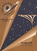 Front cover_Math 13/Math11 Intro