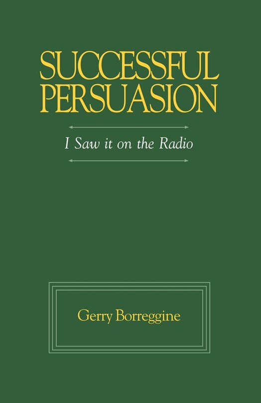 Front cover_Successful Persuasion