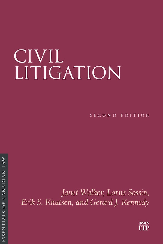 Couverture_Civil Litigation