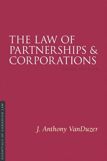 Front cover_The Law Of Partnerships And Corporations, 3/e
