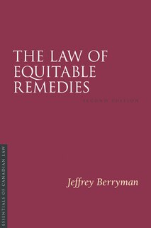 Front cover_The Law Of Equitable Remedies, 2/e
