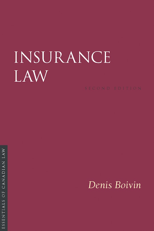 Front cover_Insurance Law, 2/e