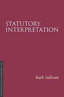 Front cover_Statutory Interpretation 3/e