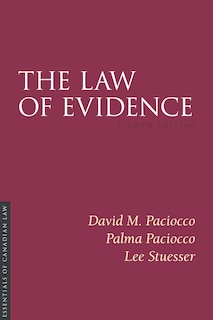 The Law Of Evidence, 8/e image number 0