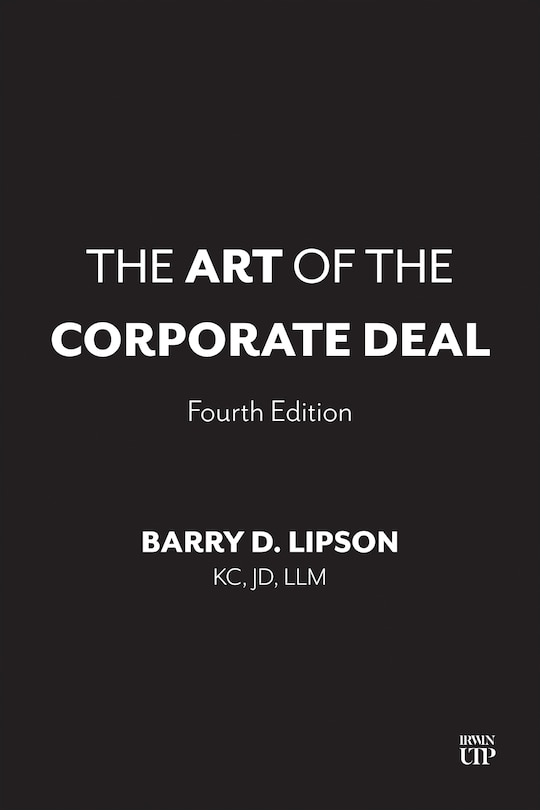 Front cover_The Art of the Corporate Deal, Fourth Edition