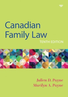 Front cover_Canadian Family Law, Tenth Edition