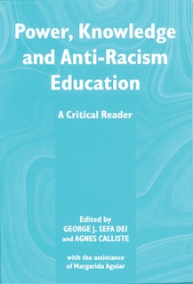 Couverture_Power, Knowledge and Anti-Racism Education