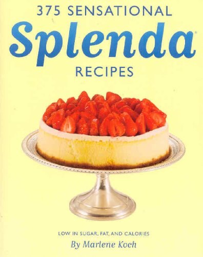 Front cover_375 Sensational Splenda Recipes