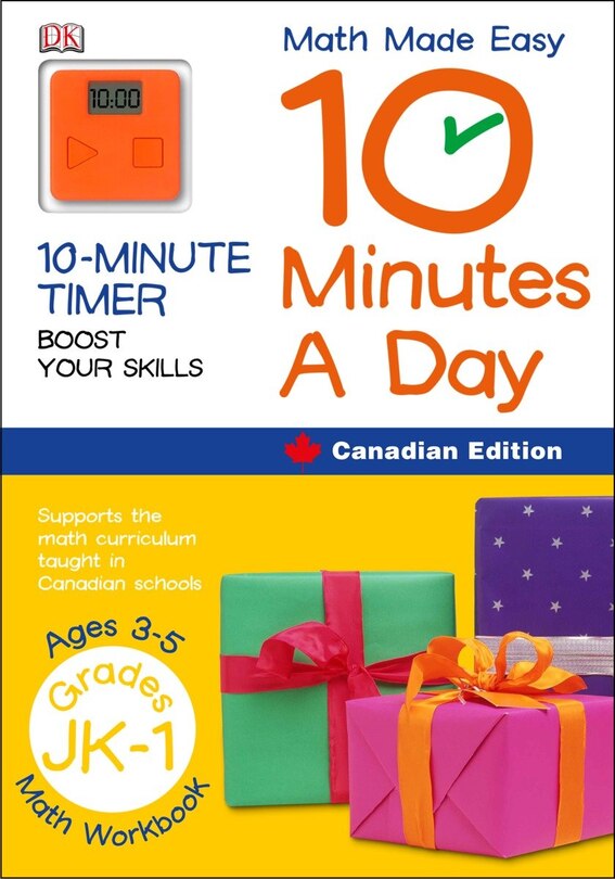 Couverture_Math Made Easy 10 Minutes A Day Grade Jk 1