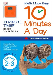 Front cover_Math Made Easy 10 Minutes A Day Grade 2 3
