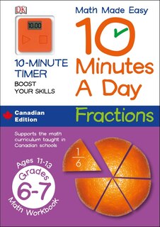 Couverture_Math Made Easy 10 Minutes A Day Fractions