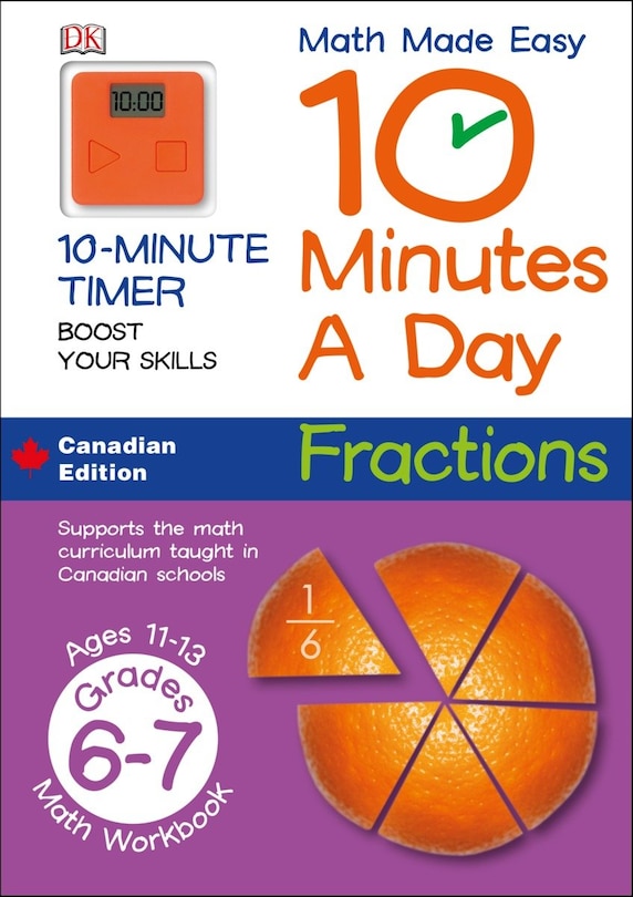Couverture_Math Made Easy 10 Minutes A Day Fractions