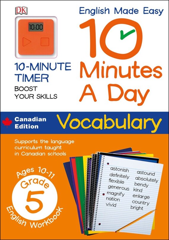 Front cover_English Made Easy 10 Minutes A Day Vocabulary Grade 5