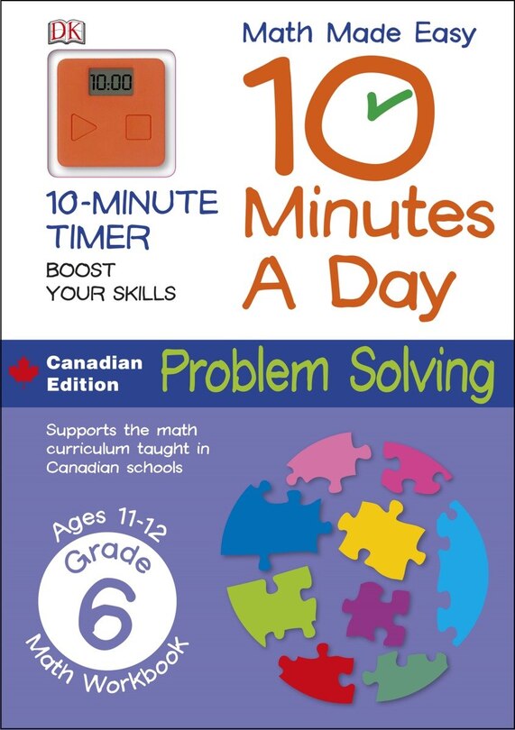 Couverture_Math Made Easy 10 Minutes A Day Problem Solving Grade 6