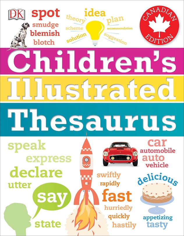 Couverture_Children's Illustrated Thesaurus Canadian Edition