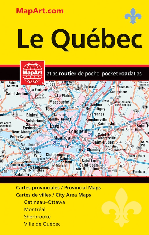 Le Québec Pocket Road Atlas