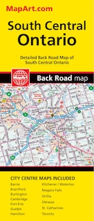 South Central Ontario Back Roads Folded Map