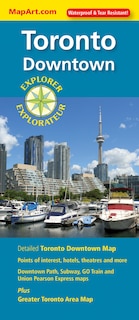 Front cover_Toronto Downtown Explorer Map
