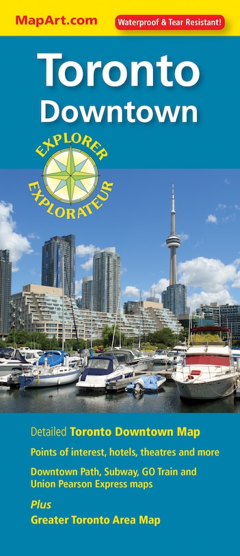 Front cover_Toronto Downtown Explorer Map