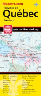 Couverture_Province de Qu&eacute;bec Province Folded Map