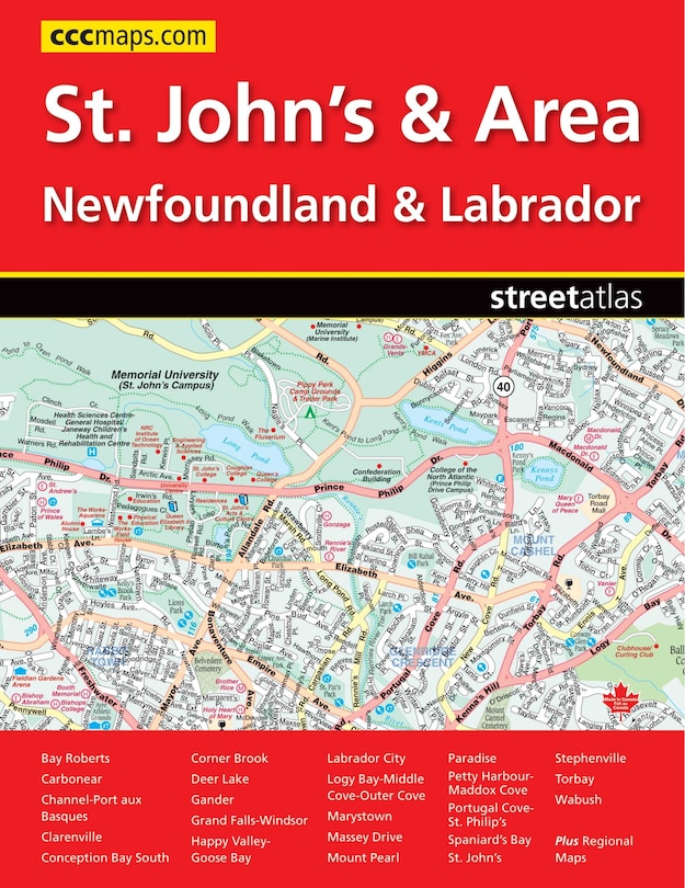 Front cover_St. John's & Area Street Atlas
