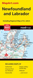 Newfoundland And Labrador Folded Map