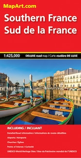 Couverture_Southern France / Sud de la France Folded Map