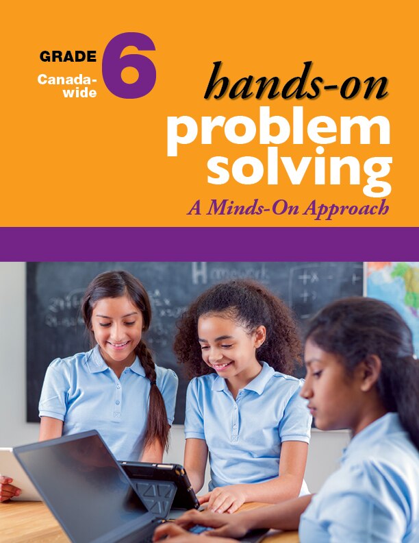 Front cover_Hands-on Problem Solving, Grade 6