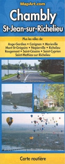 Chambly St-Jean-sur-Richelieu Folded Map