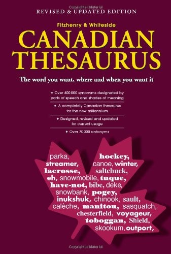 Front cover_Fitzhenry & Whiteside Canadian Thesaurus