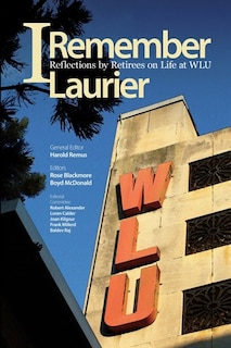 Front cover_I Remember Laurier