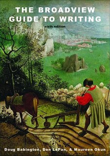 Couverture_The Broadview Guide to Writing - Sixth Edition