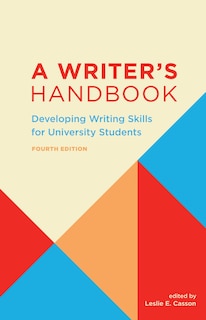 Front cover_A Writer's Handbook - Fourth Edition