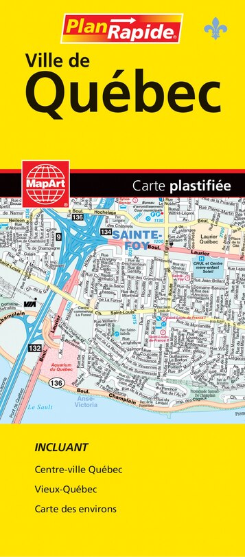 Couverture_Ville de Qu&eacute;bec FastTrack Map