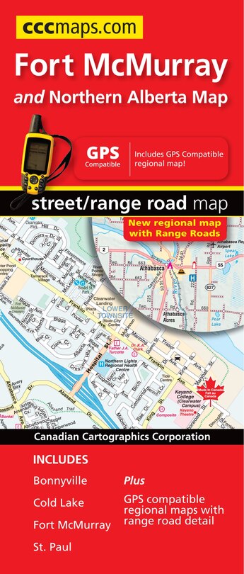 Front cover_Fort Mcmurray And Northern Alberta Folded Map