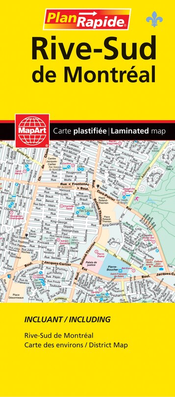 Rive-Sud de Montréal FastTrack Map