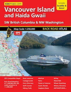 Couverture_Vancouver Island And Haida Gwaii Back Road Atlas