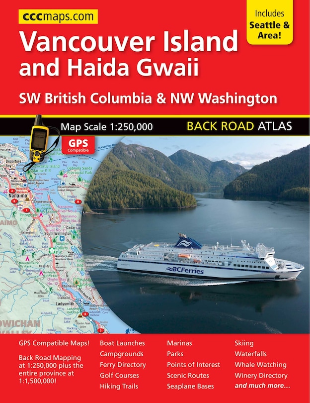 Couverture_Vancouver Island And Haida Gwaii Back Road Atlas