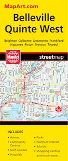 Front cover_Belleville Quinte West Folded Map