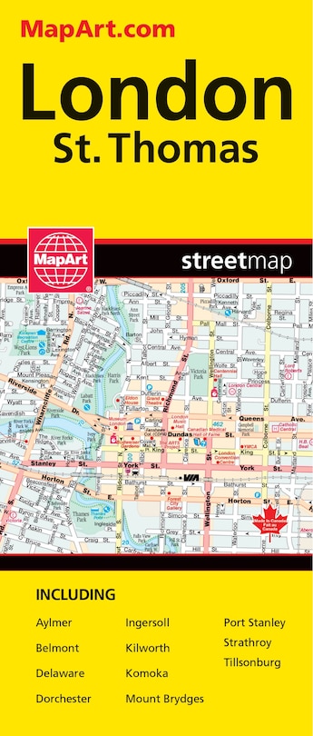 Front cover_London St. Thomas Folded Map