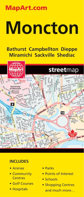 Front cover_Moncton Folded Map