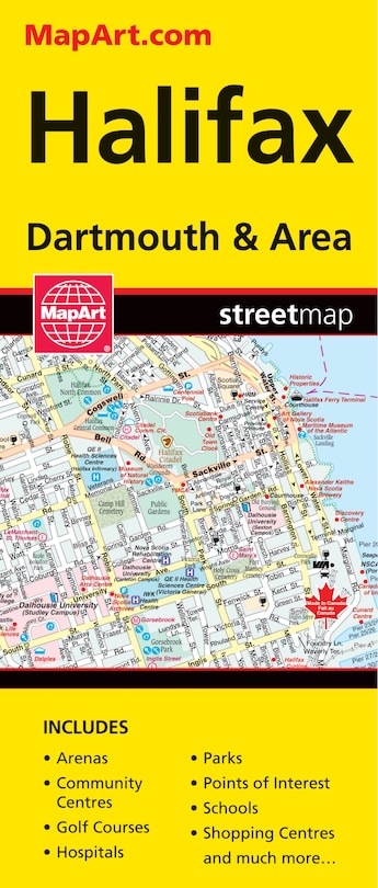 Front cover_Halifax Folded Map