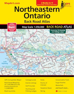 Front cover_Northeastern Ontario Back Road Atlas